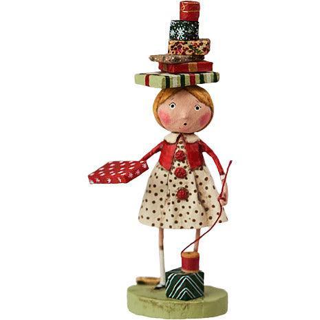 Wrappings and Ribbons Lori Mitchell Figurine