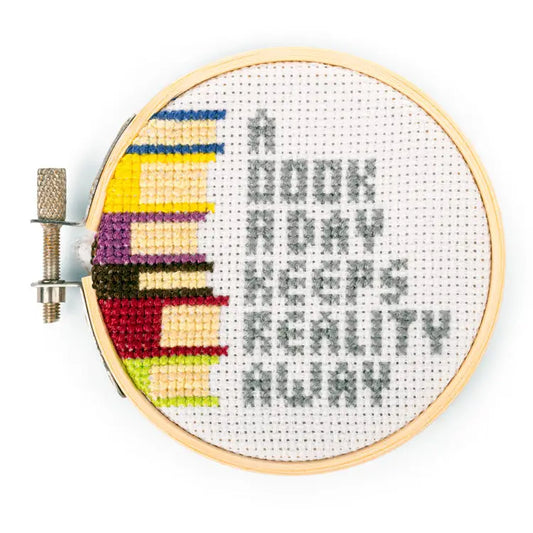 Books Mini Cross Stitch Embroidery Kit