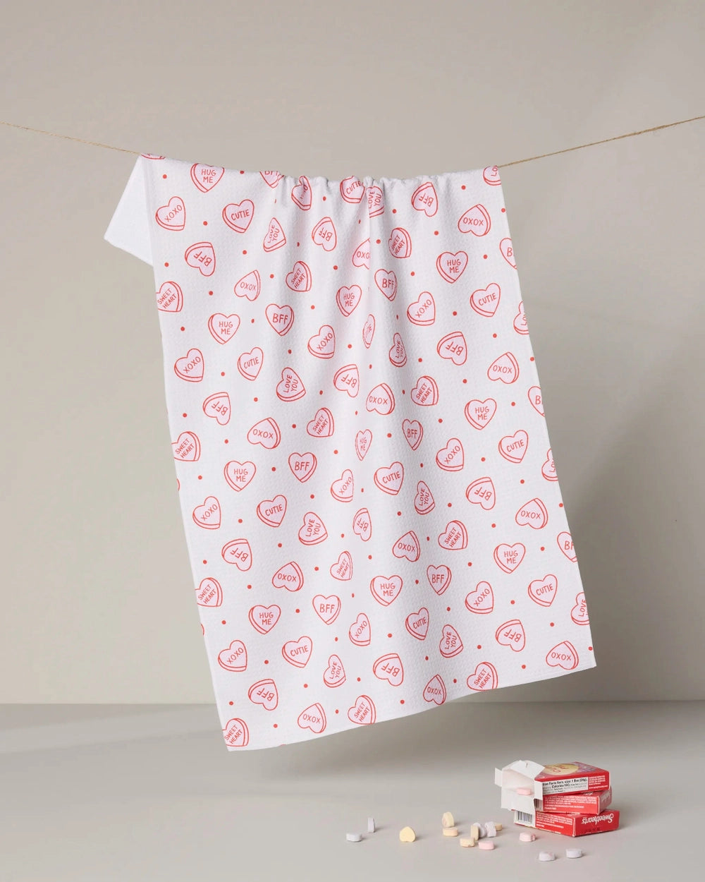 Cutie Geometry Tea Towel