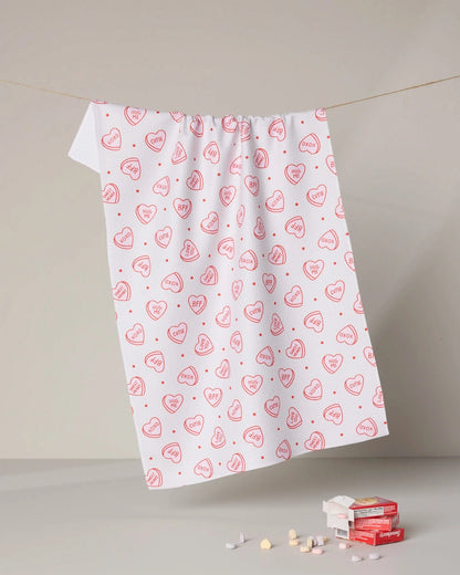 Cutie Geometry Tea Towel
