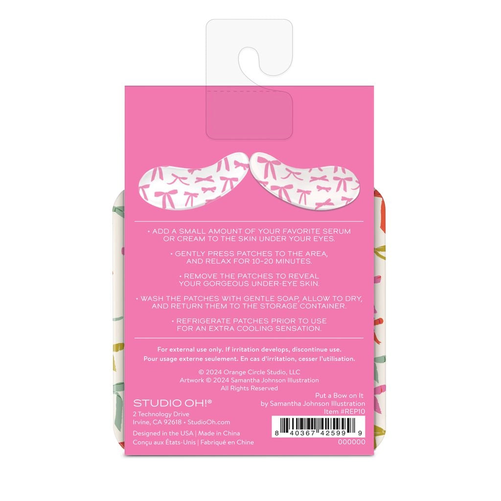 Put A Bow On It Reusable Under Eye Patches