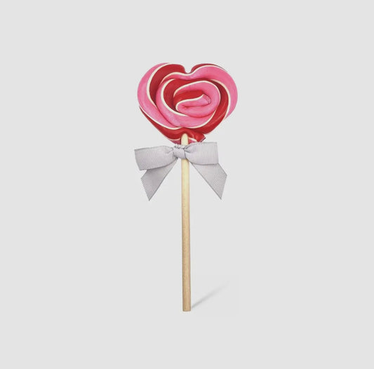 Heart Strawberry Shortcake Lollipop