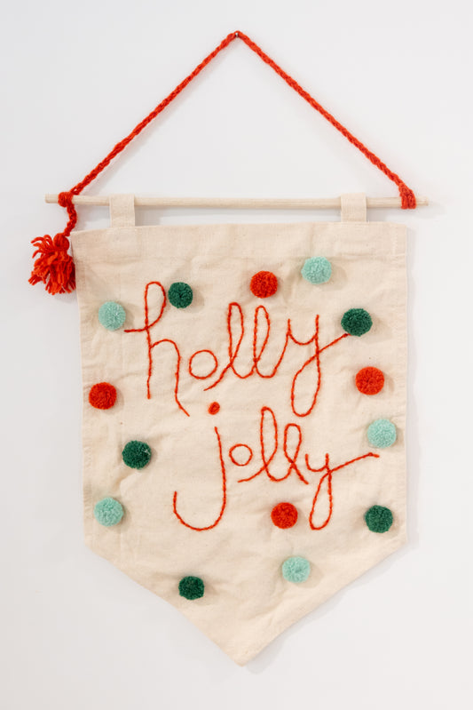 Holly Jolly Banner