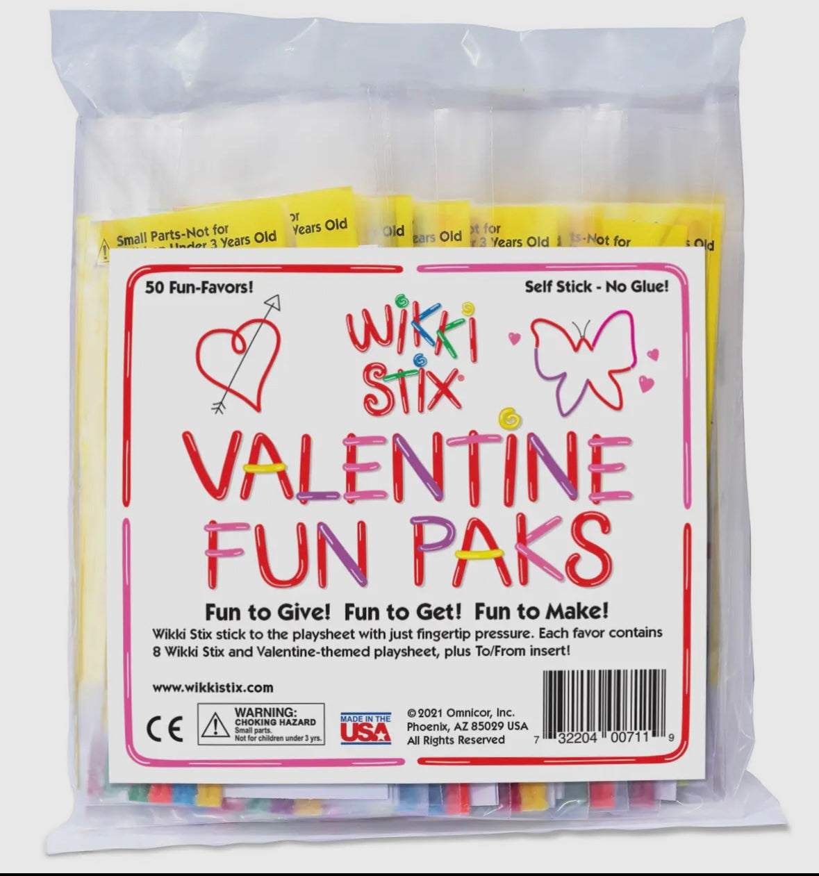 Valentine Wikki Stix Pack