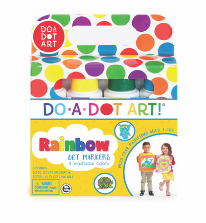 Do A Dot Art! Rainbow Dot Markers - Set of 4