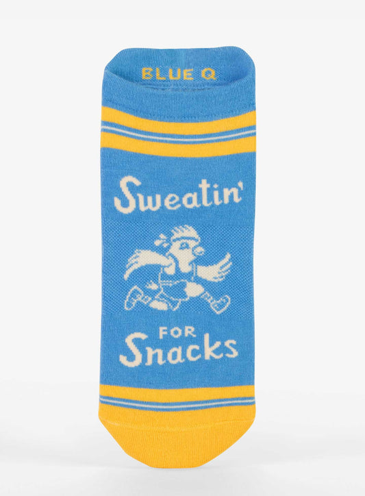 Sweatin' For Snacks Sneaker Socks