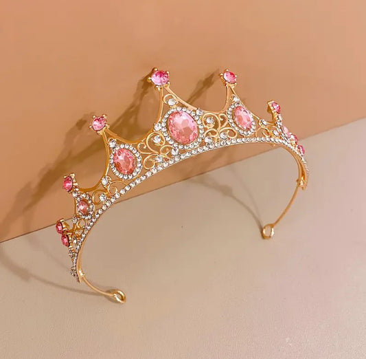 Metal Rhinestone Crown