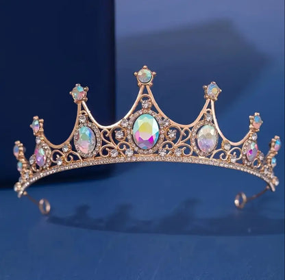 Metal Rhinestone Crown