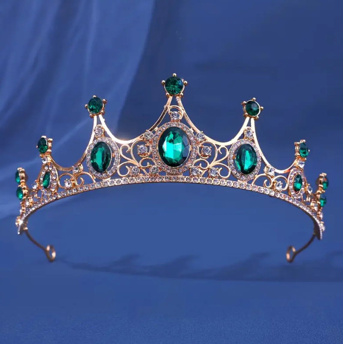 Metal Rhinestone Crown