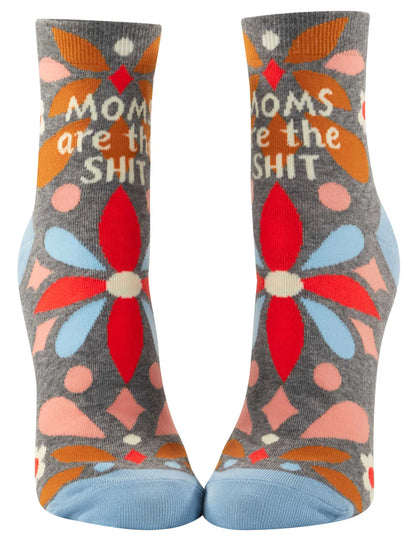 Moms Are The Shit Ankle Socks