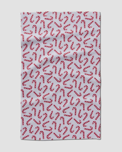 Candy Cane Geometry Towel