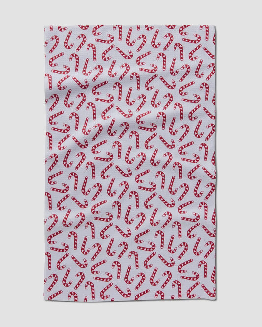 Candy Cane Geometry Towel