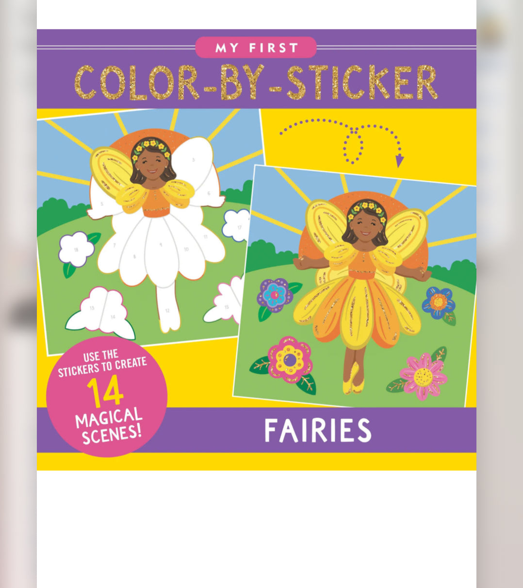 Color By Sticker: Fairies