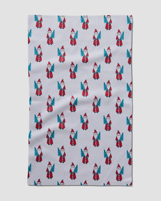 Little Santa Geometry Towel