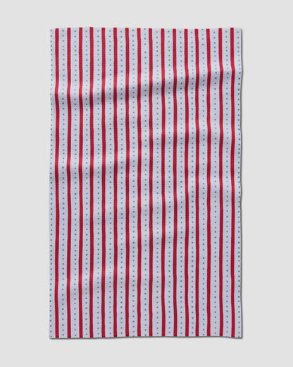 Candy Stripes Geometry Towel