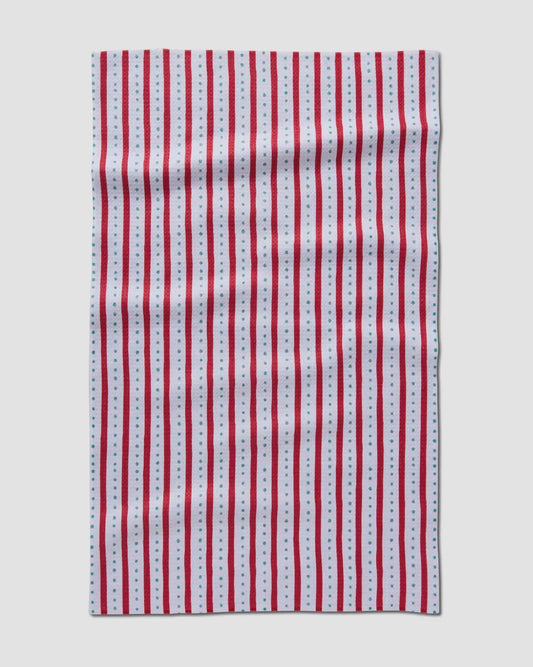 Candy Stripes Geometry Towel