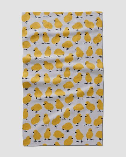 Peep Parade Geometry Towel