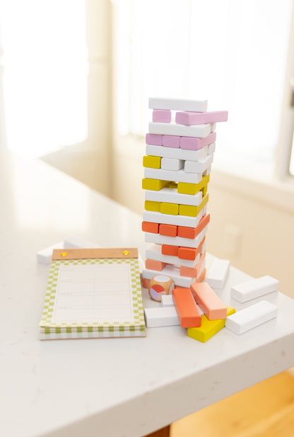 Color Pop Tumbling Tower Game