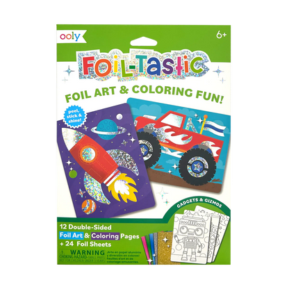 Foil-tastic Foil Art & Coloring Set- Gadgets & Gizmos