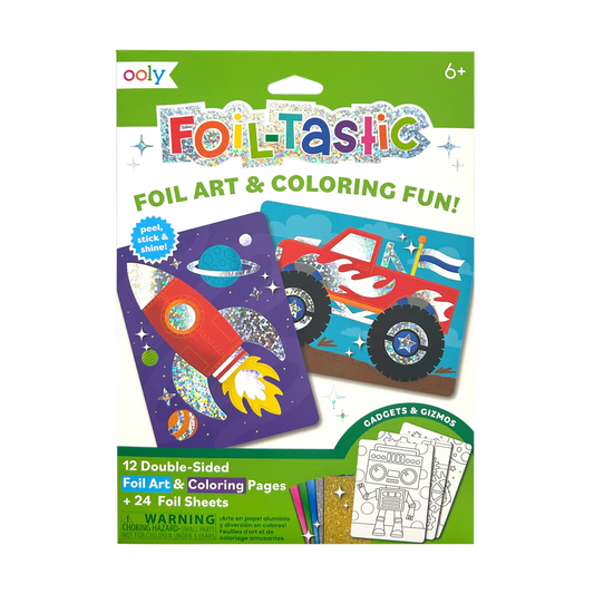 Foil-tastic Foil Art & Coloring Set- Gadgets & Gizmos