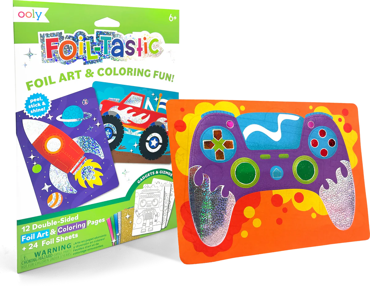 Foil-tastic Foil Art & Coloring Set- Gadgets & Gizmos