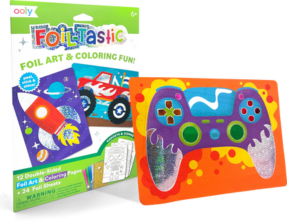 Foil-tastic Foil Art & Coloring Set- Gadgets & Gizmos