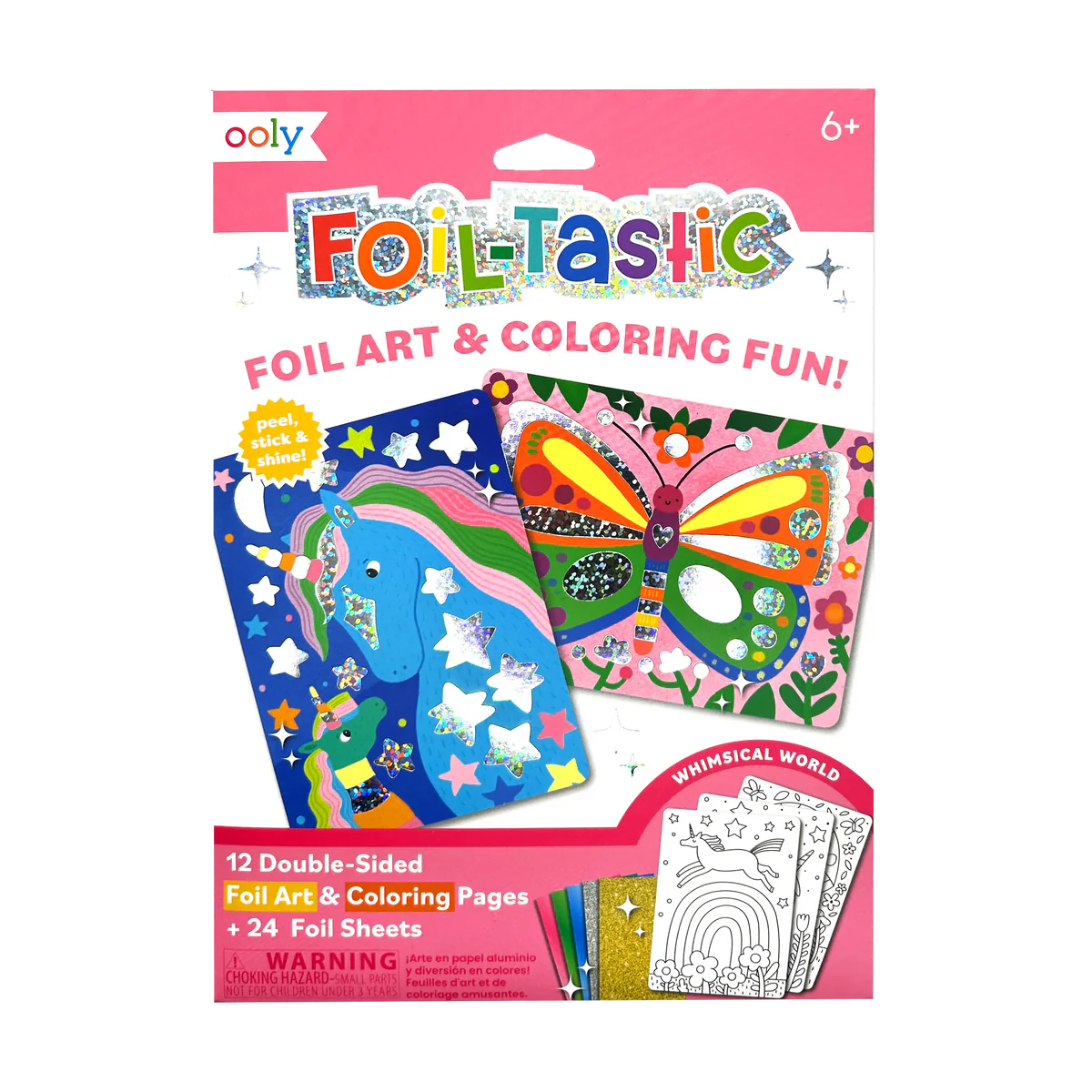 Foil-tastic Foil Art & Coloring Set- Whimsical World