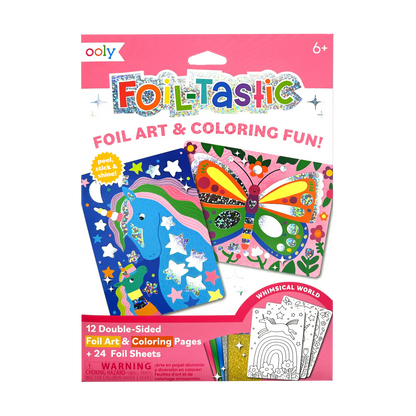 Foil-tastic Foil Art & Coloring Set- Whimsical World