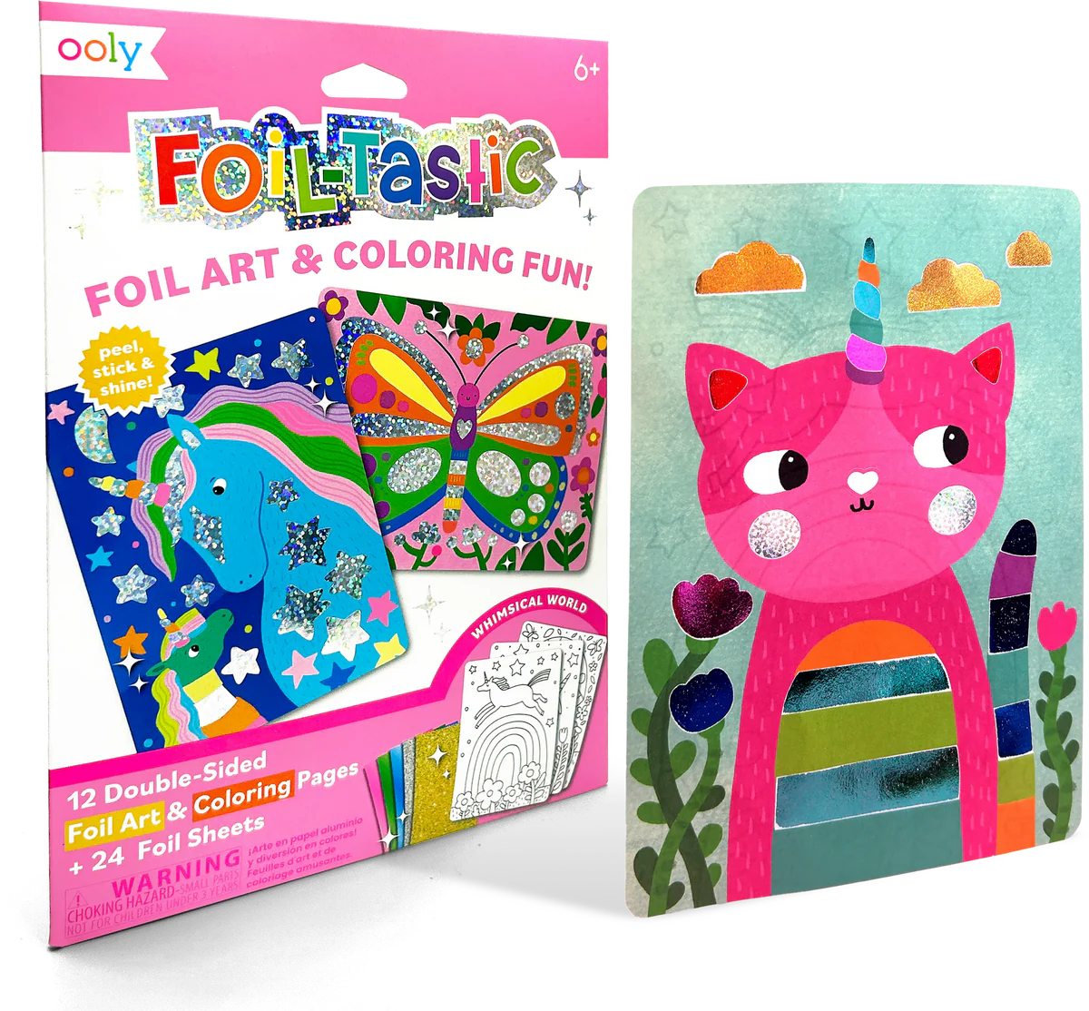 Foil-tastic Foil Art & Coloring Set- Whimsical World