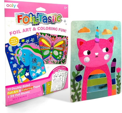 Foil-tastic Foil Art & Coloring Set- Whimsical World