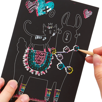 Mini Scratch & Scribble Art Kit