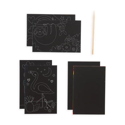 Mini Scratch & Scribble Art Kit