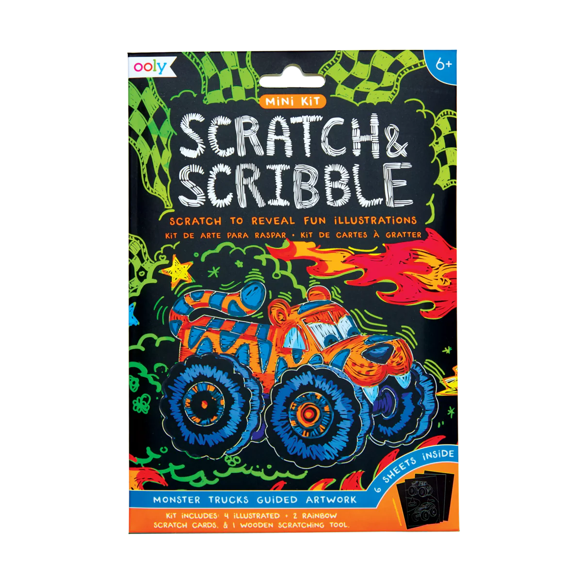 Mini Scratch & Scribble Art Kit