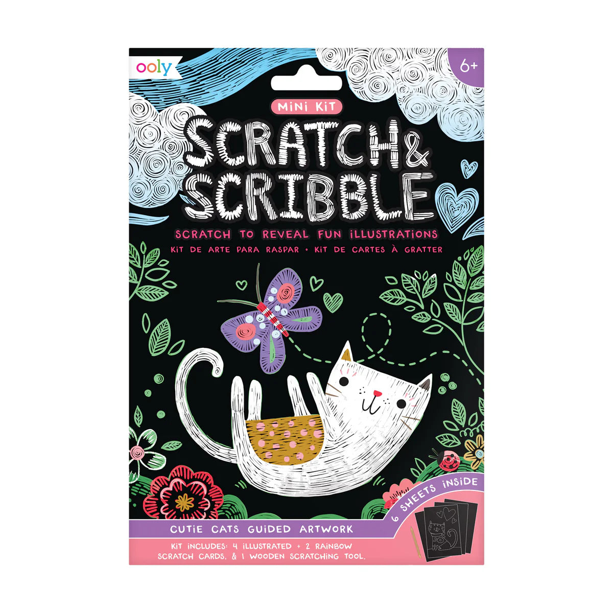 Mini Scratch & Scribble Art Kit