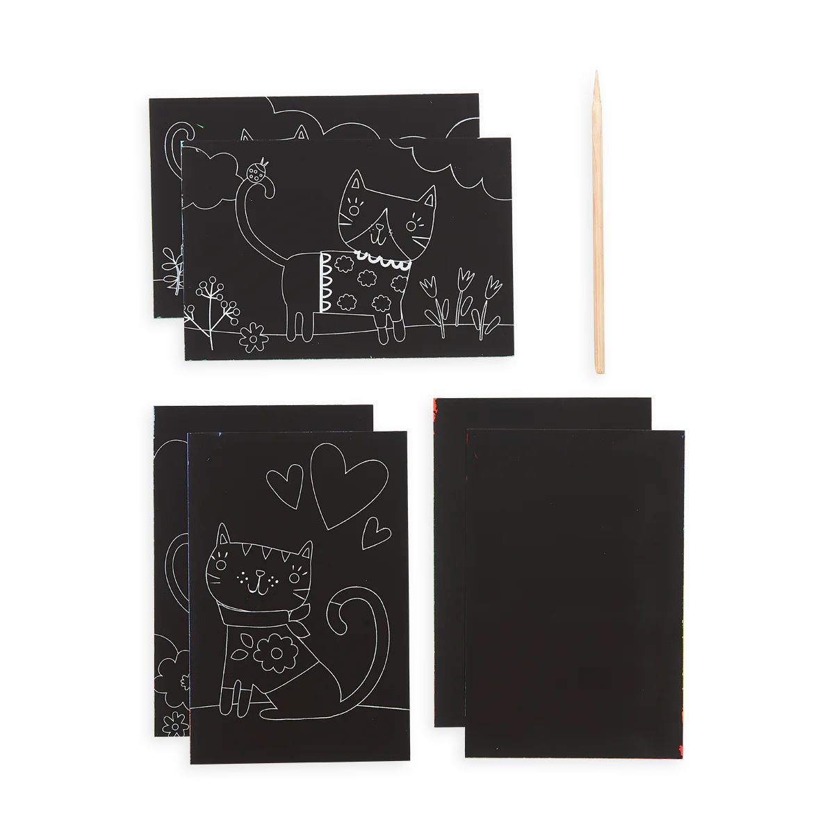 Mini Scratch & Scribble Art Kit