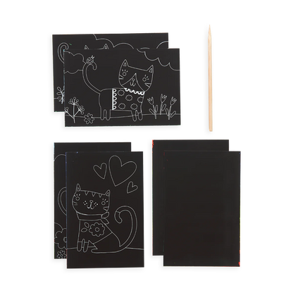 Mini Scratch & Scribble Art Kit