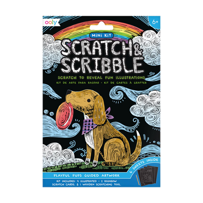 Mini Scratch & Scribble Art Kit