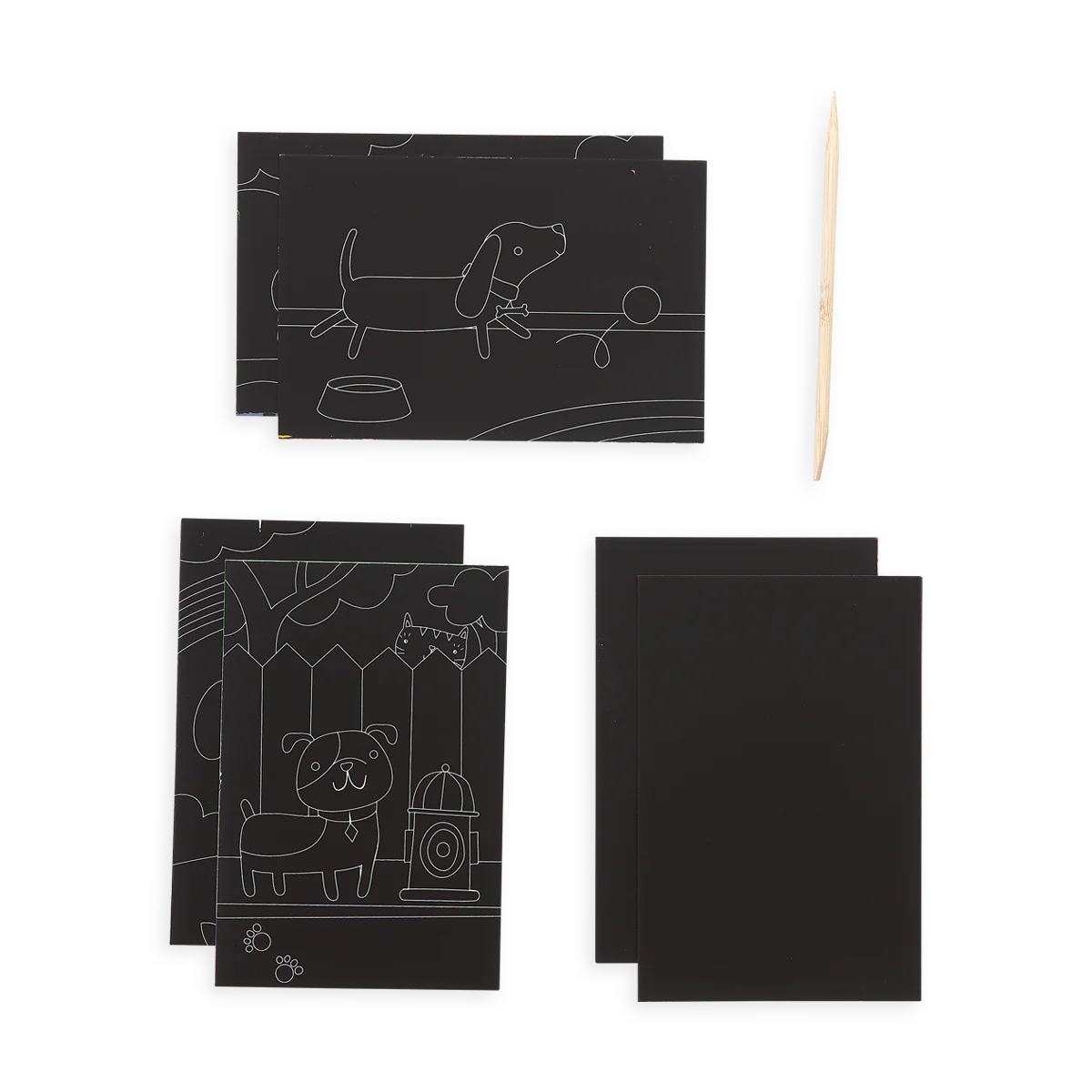 Mini Scratch & Scribble Art Kit