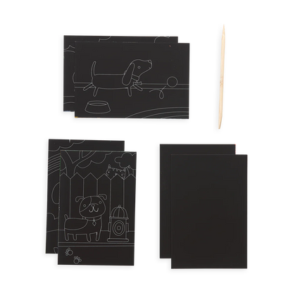 Mini Scratch & Scribble Art Kit