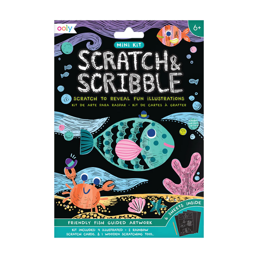 Mini Scratch & Scribble Art Kit