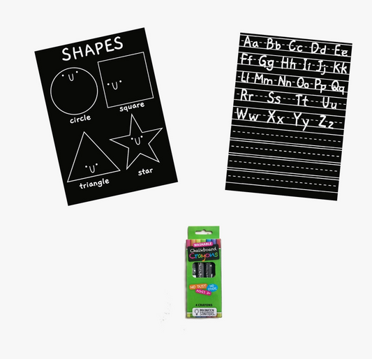 Letters & Shapes Mini Mats