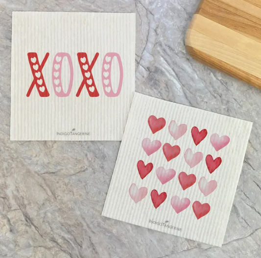 XOXO Swedish Dishcloth