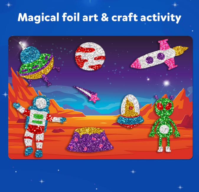 Foil Fun: Up In Space