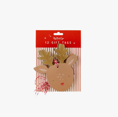 Rudolph Oversized Gift Tags