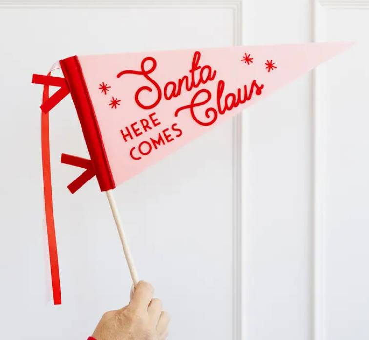 Santa Felt Pennant