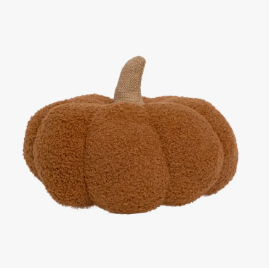 Sherpa Pumpkin Pillow