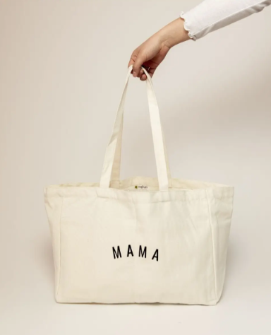 Mama Canvas Tote Bag