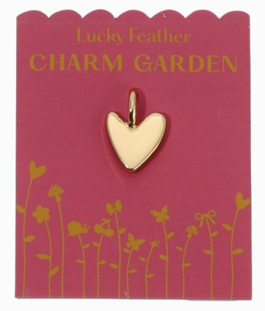 Gold Heart Charm
