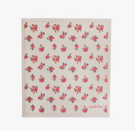 Rose Swedish Dishcloth