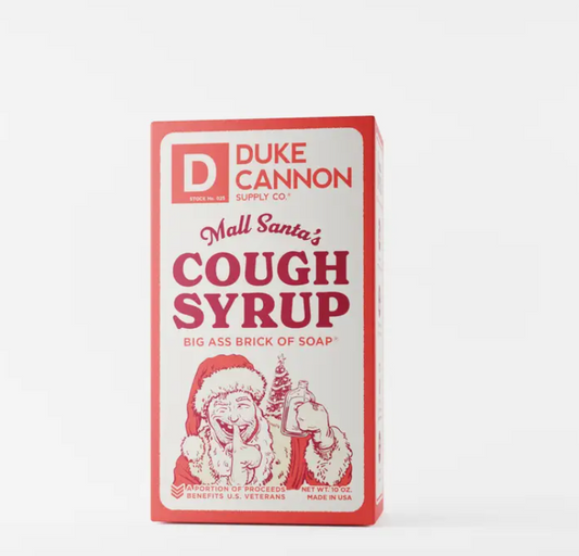 Mall Santa's Cough Syrup Soap